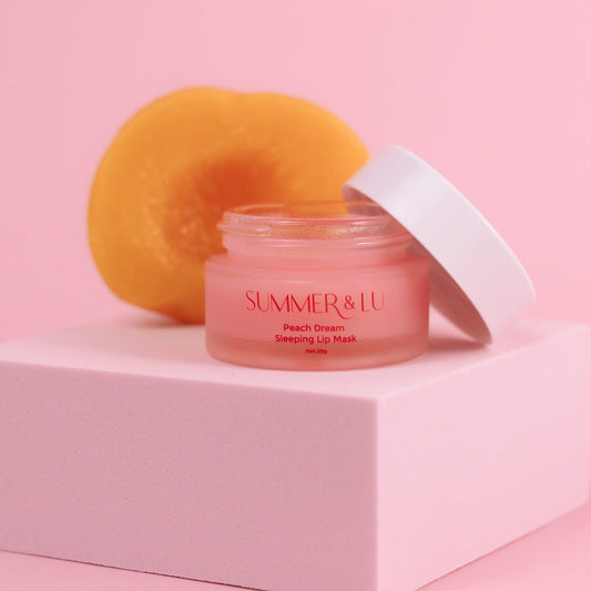 Summer_Lu Peach Lip Mask